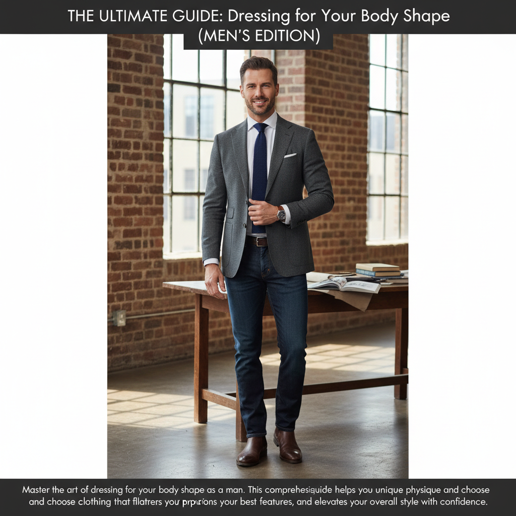 The Ultimate Guide: Dressing for Your Body Shape (Men's Edition)