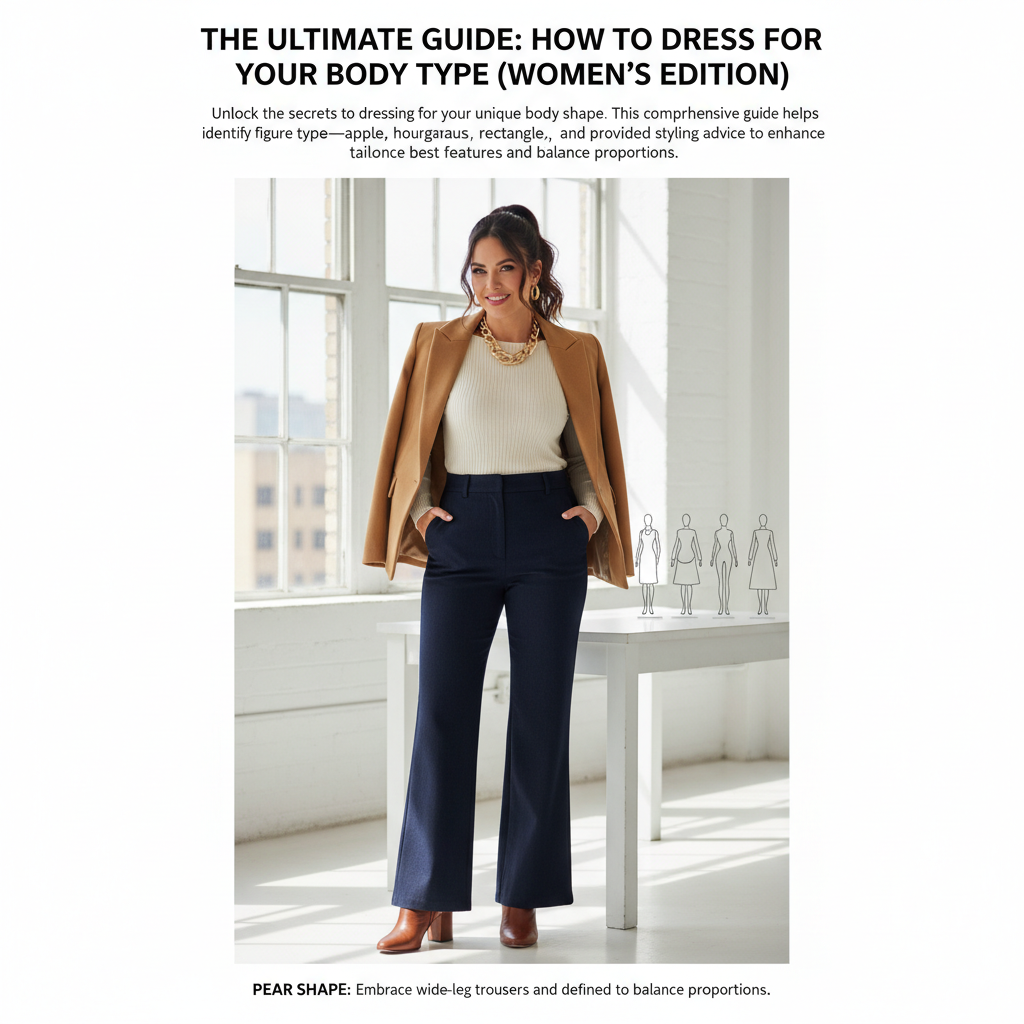 The Ultimate Guide: How to Dress for Your Body Type (Women's Edition)