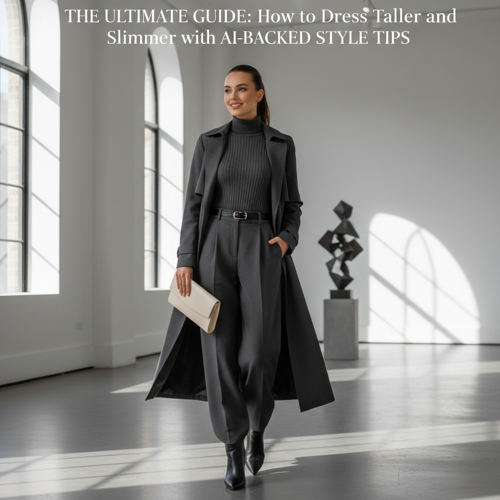 The Ultimate Guide: How to Dress Taller and Slimmer with AI-Backed Style Tips
