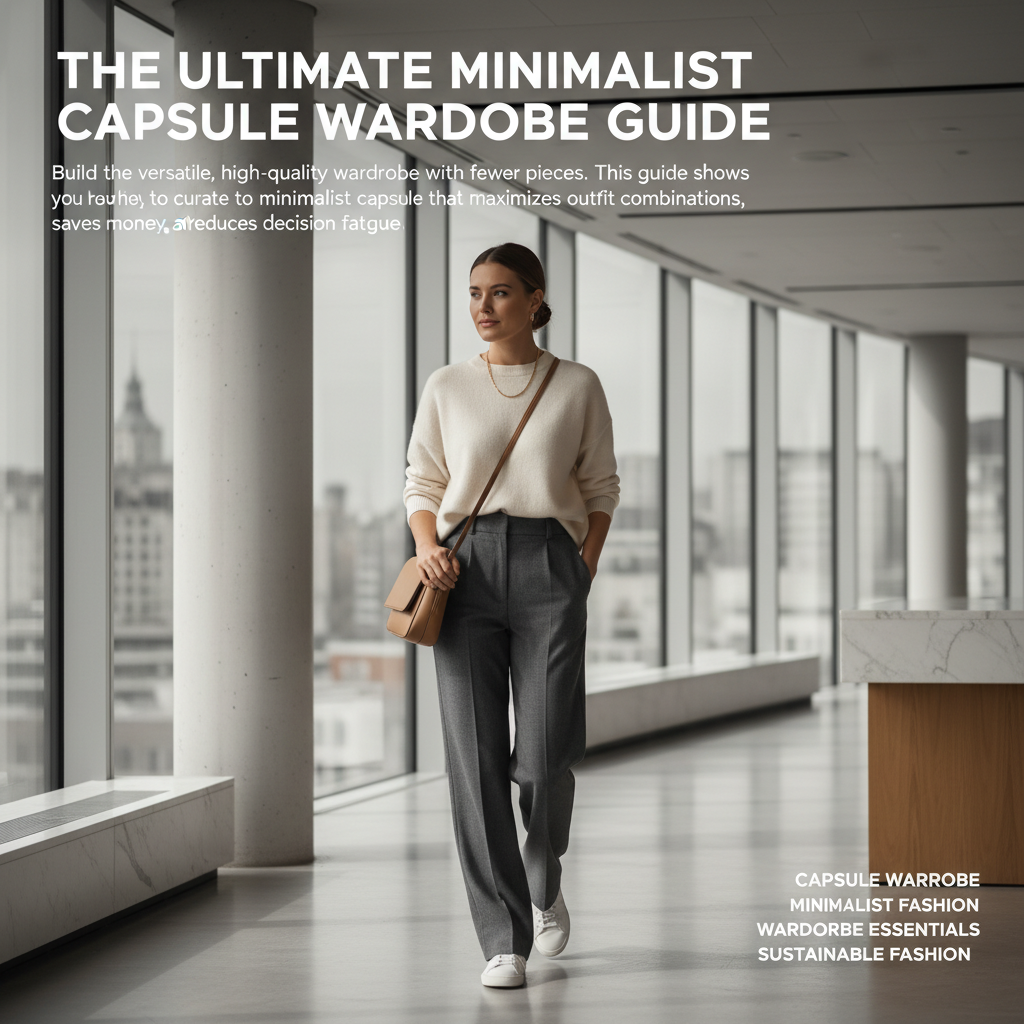 The Ultimate Minimalist Capsule Wardrobe Guide