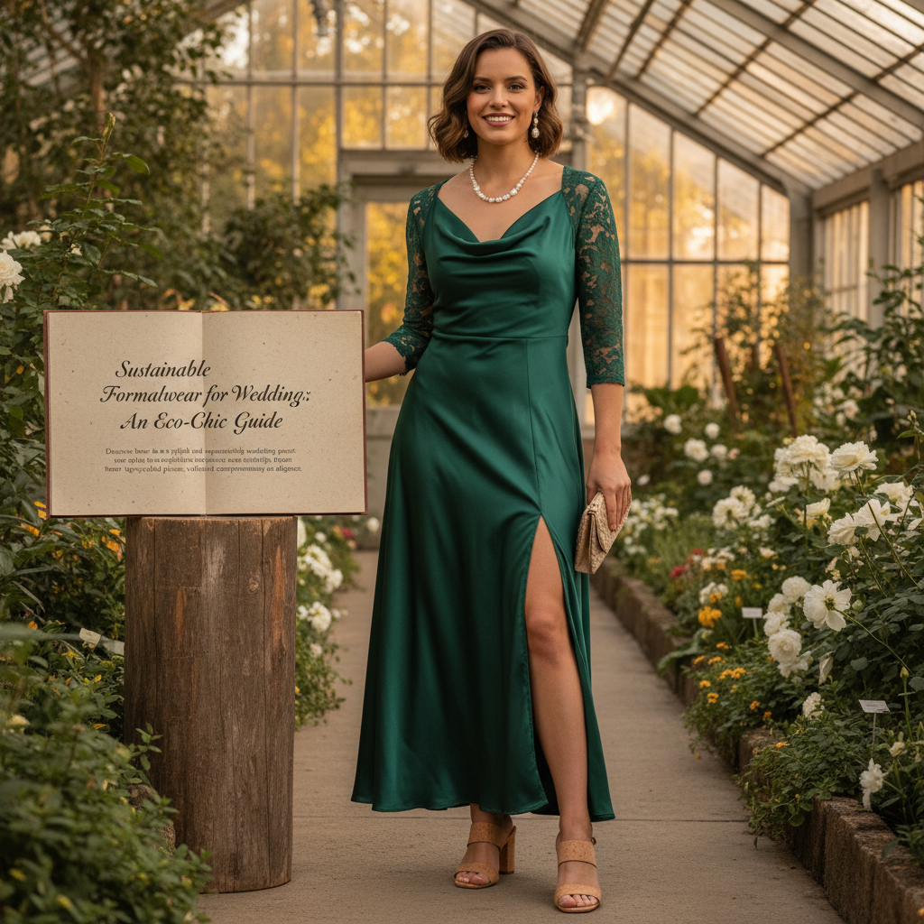 Sustainable Formalwear for Wedding Guests: An Eco-Chic Guide