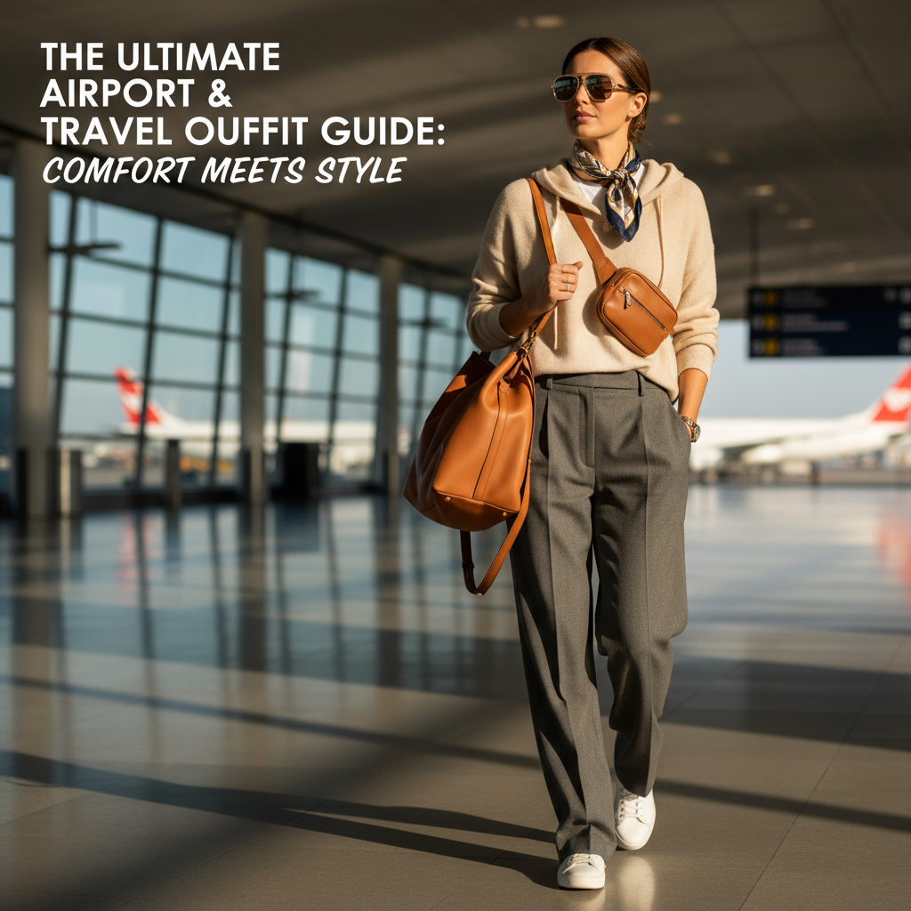 The Ultimate Airport & Travel Outfit Guide: Comfort Meets Style