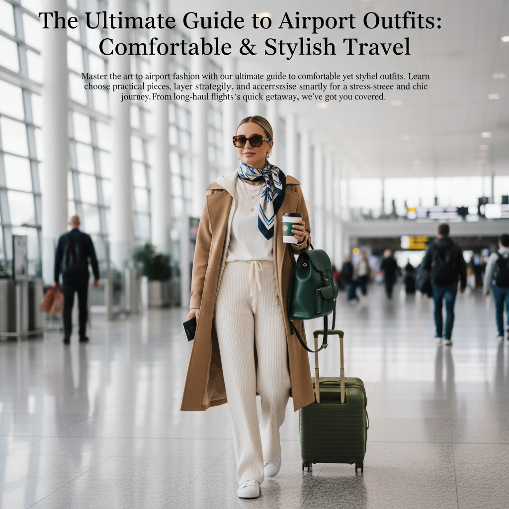 The Ultimate Guide to Airport Outfits: Comfortable & Stylish Travel