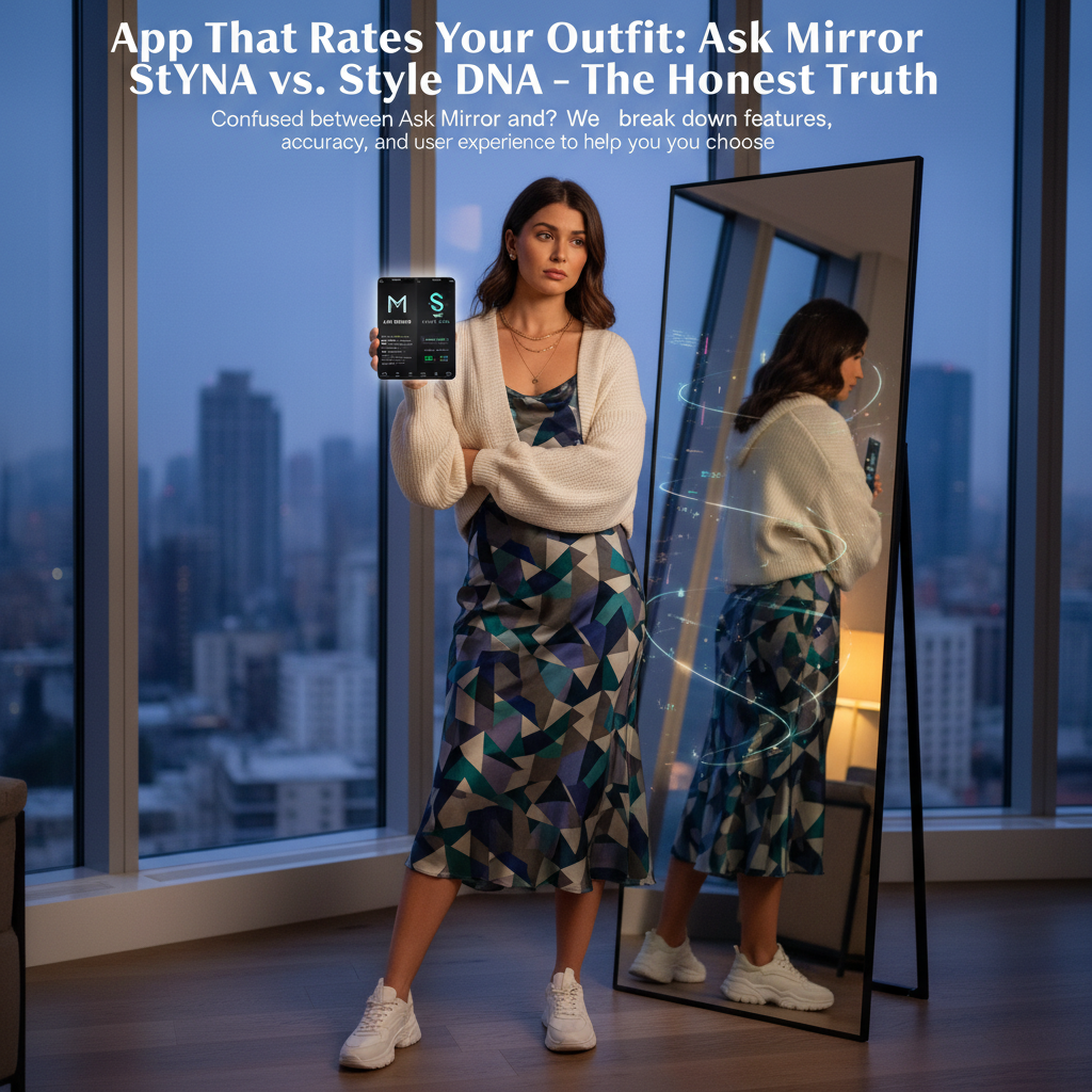 App That Rates Your Outfit: Ask Mirror vs. Style DNA – The Honest Truth