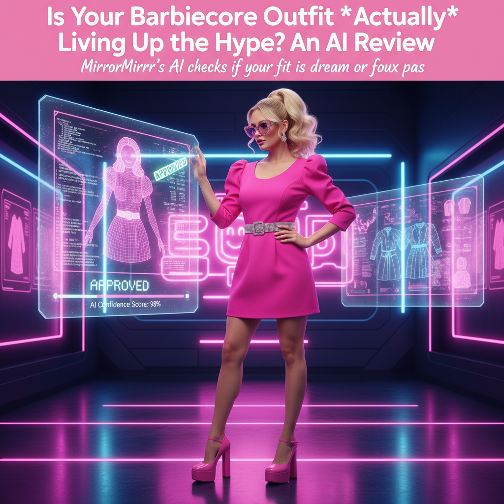 Is Your Barbiecore Outfit *Actually* Living Up to the Hype? An AI Review
