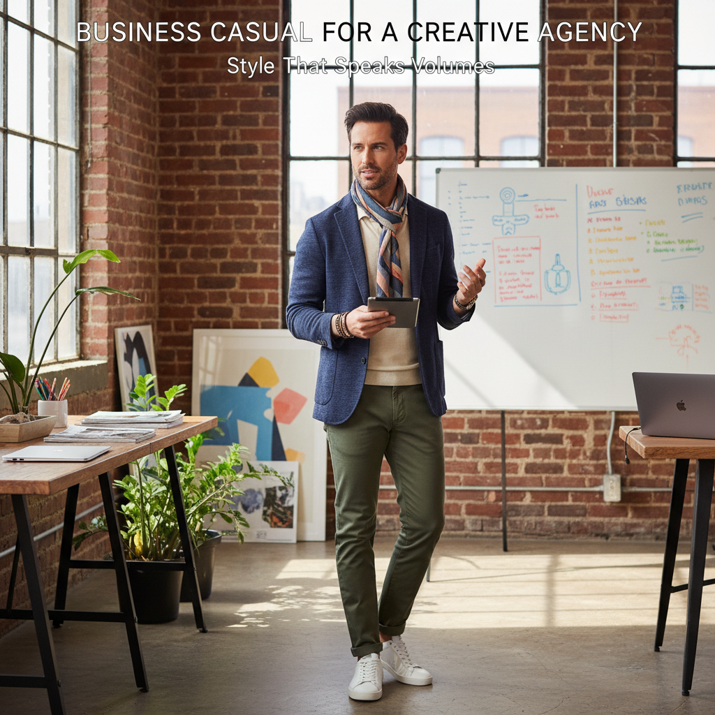 Business Casual for a Creative Agency: Style That Speaks Volumes