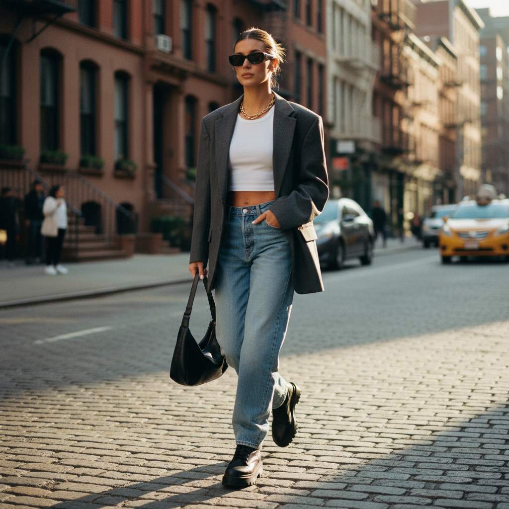 Hailey Bieber's Street Style Breakdown: Urban Chic & Effortless Cool