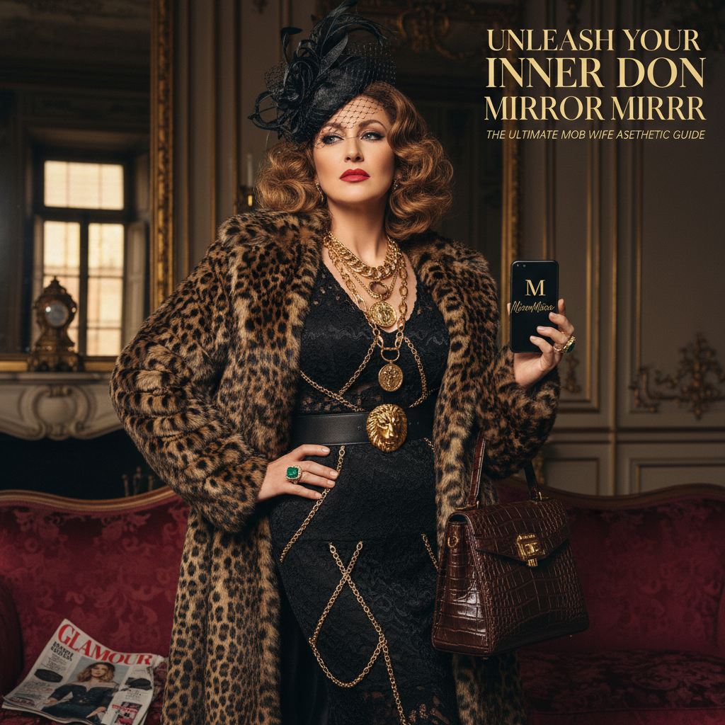 Unleash Your Inner Don: The Ultimate Mob Wife Aesthetic Guide (ft. MirrorMirror)