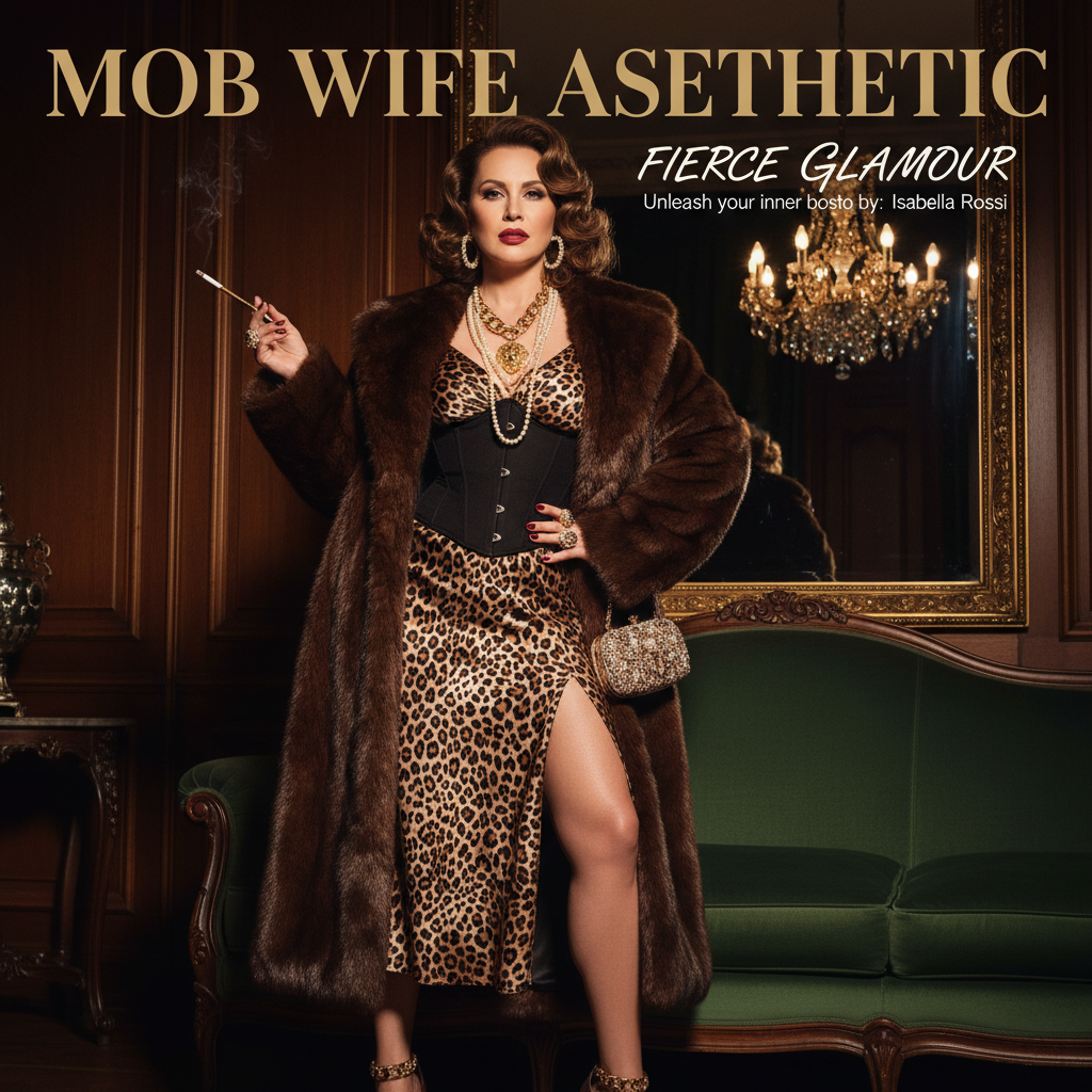 How to Nail the Mob Wife Aesthetic: Your Guide to Fierce Glamour