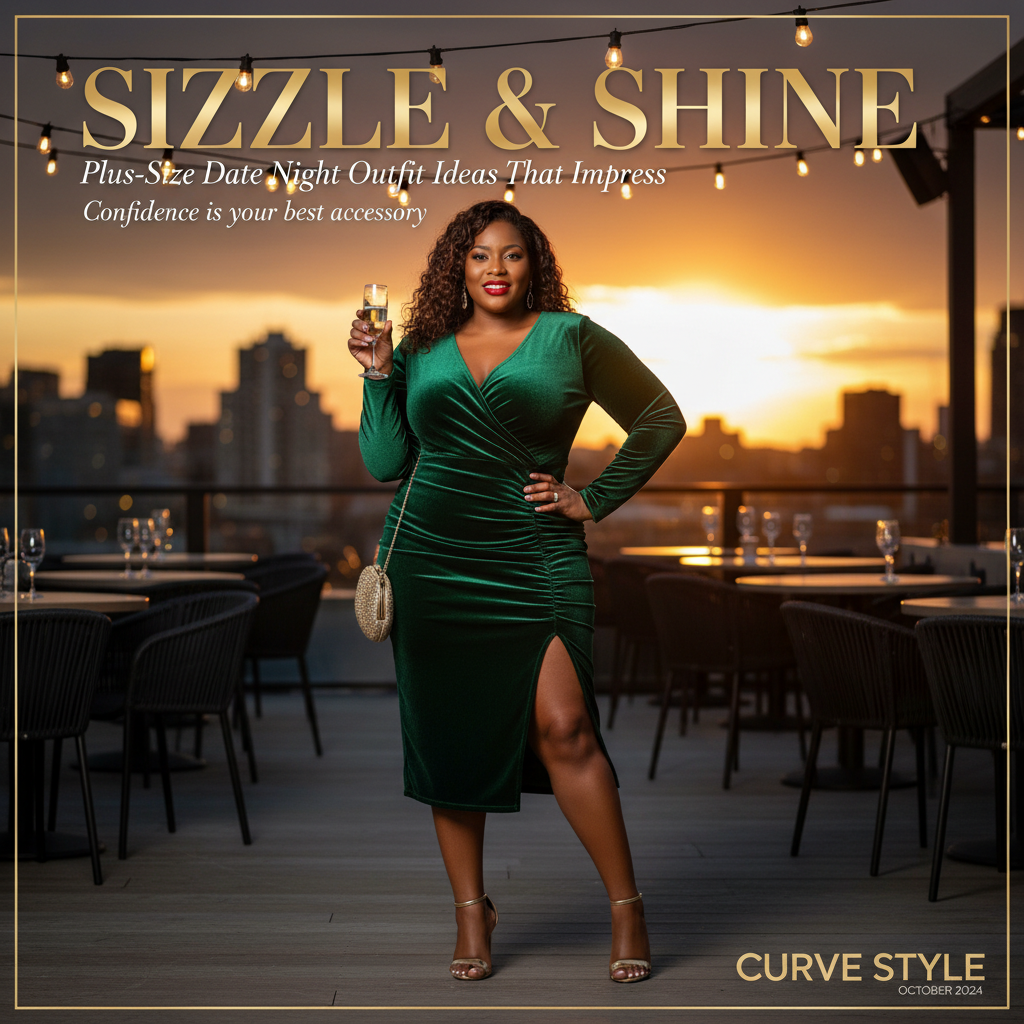 Sizzle & Shine: Plus-Size Date Night Outfit Ideas That Impress
