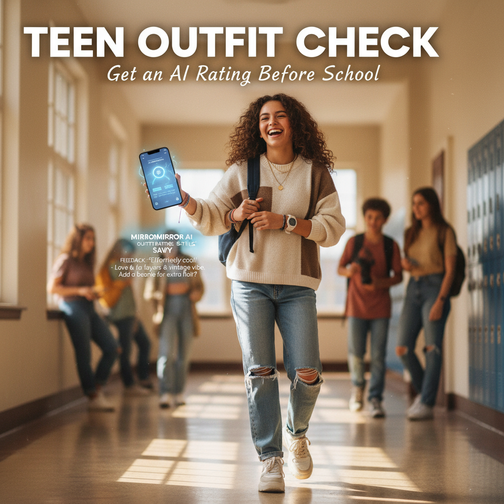 Teen Outfit Check — Get an AI Rating Before School