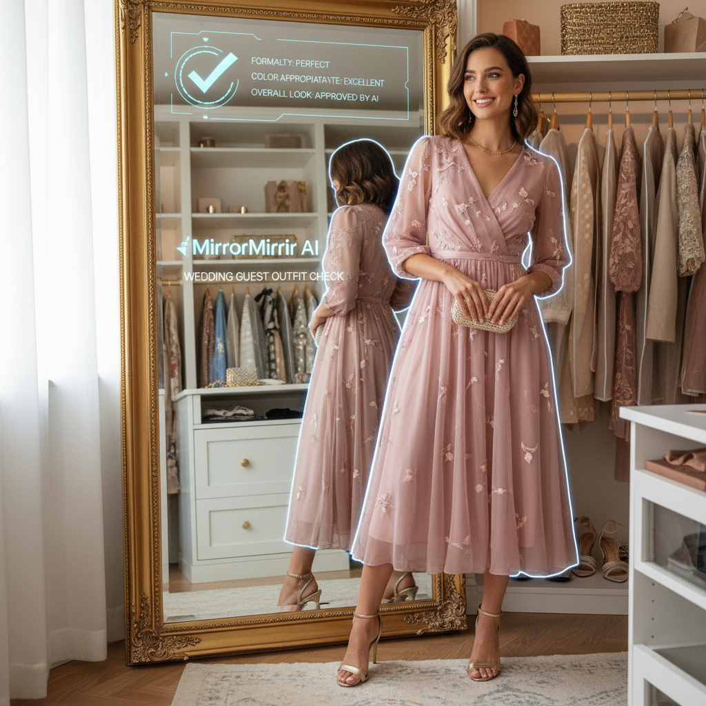 Wedding Guest Outfit Check — AI Verdict Before the Big Day
