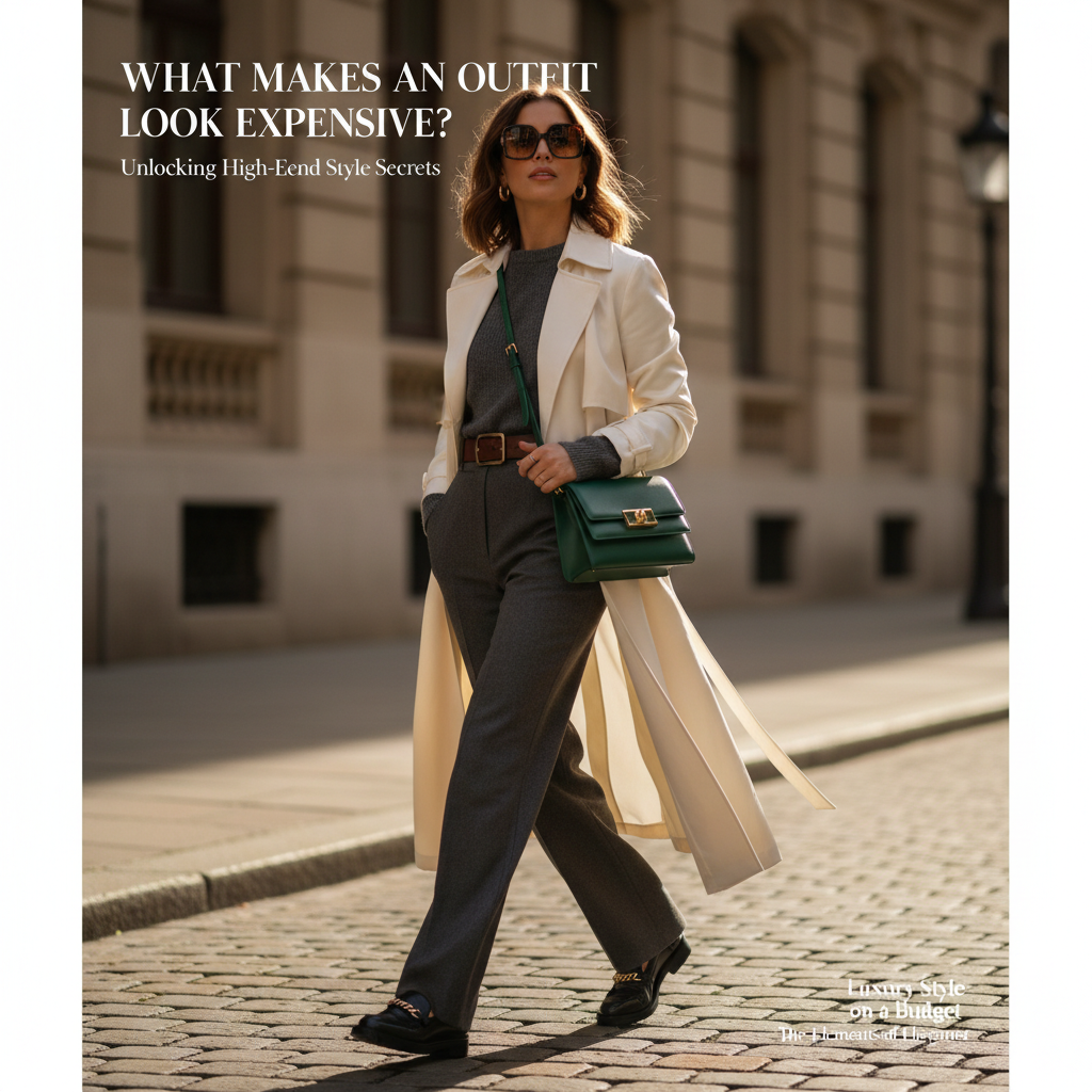 What Makes an Outfit Look Expensive? Unlocking High-End Style Secrets