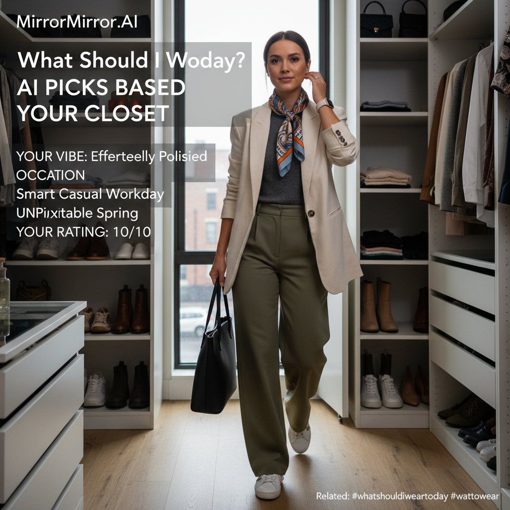 What Should I Wear Today? AI Picks Based on Your Closet